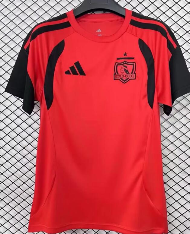 AAA Quality Colo Colo 25/26 Red Training Soccer Jersey
